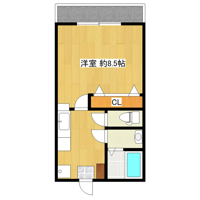ノーブル駅東の間取り