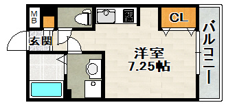 柊の間取り