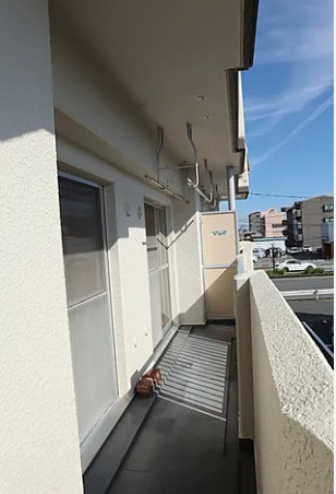 第1HIROハイツ【10.000円キャッシュバック対象】のバルコニー|広々としたバルコニーです