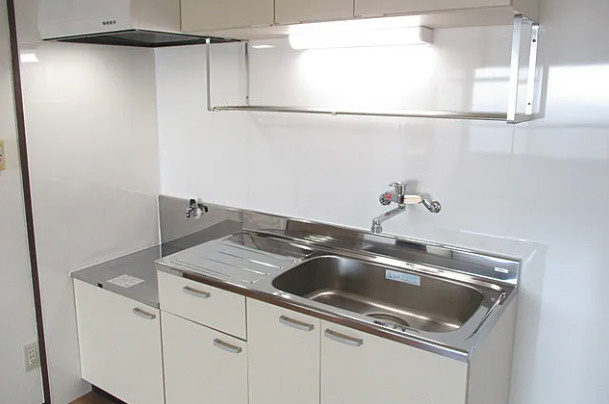 第1HIROハイツ【10.000円キャッシュバック対象】のキッチン|きれいなキッチンです