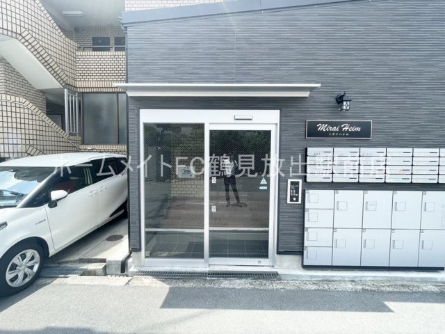 ミライハイムのエントランス