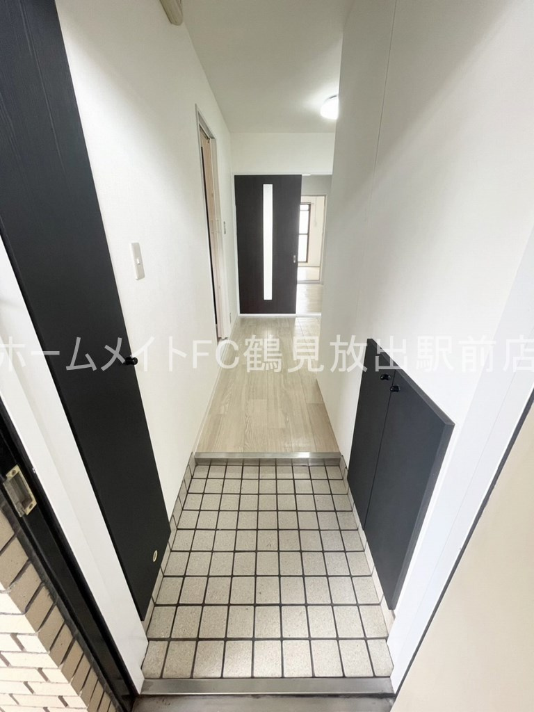 ミライハイムの玄関