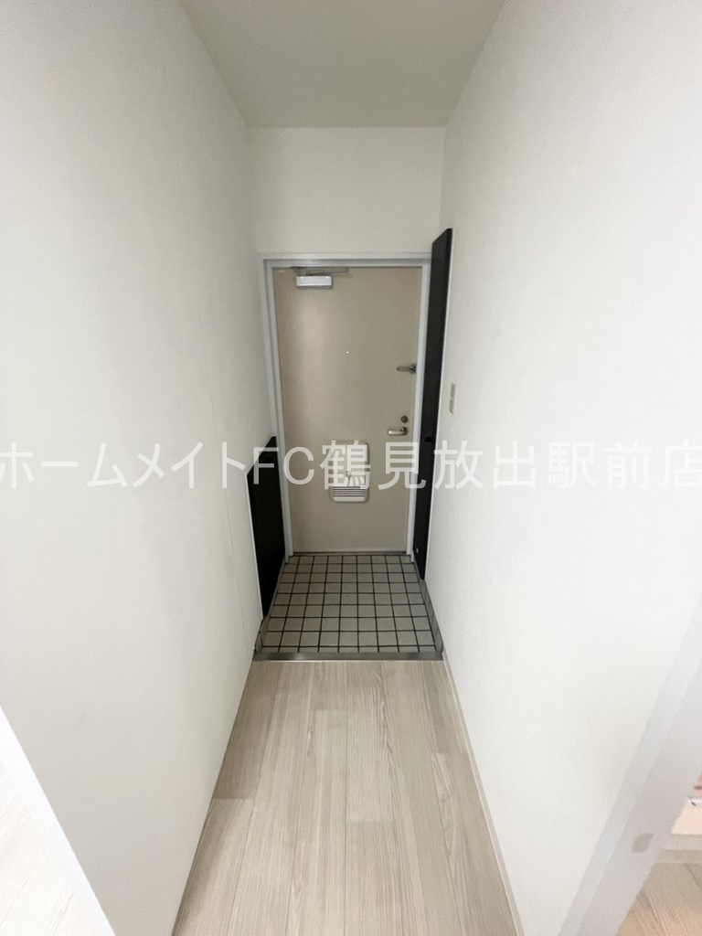 ミライハイムの玄関