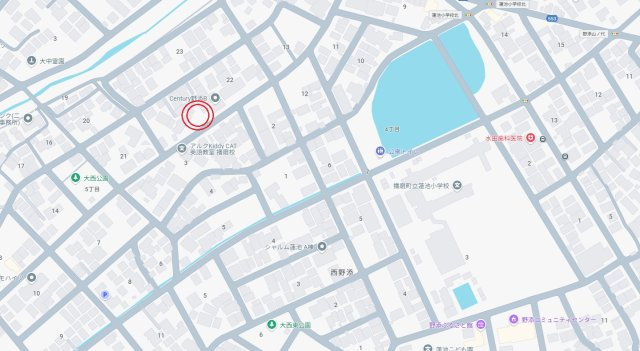 【地図】 | 加古郡播磨町西野添第2（全2棟）1号棟