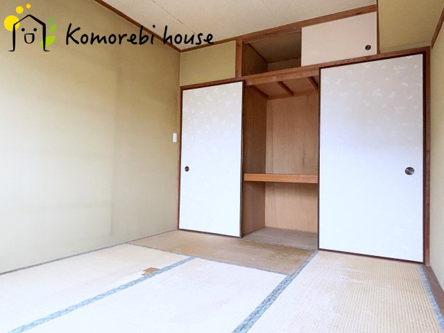 パークタウン若宮　1号棟の寝室|光の差し込む和室です