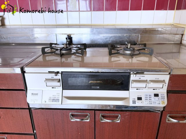 パークタウン若宮　1号棟のキッチン|2口コンロです