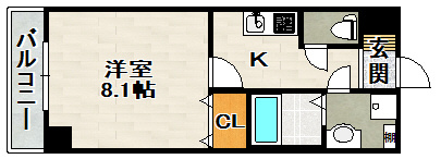 グランデトワールⅤの間取り