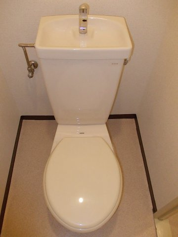 エルデイム西本Ａのトイレ|トイレです
