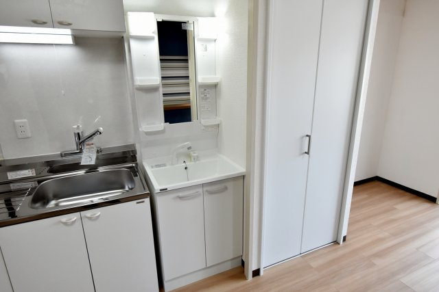 レジデンスドールの独立洗面台|シャンプードレッサー