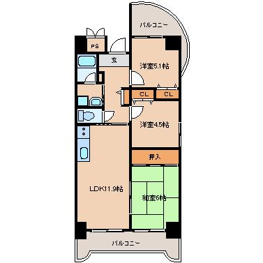 【間取り】 | エスパシオ21