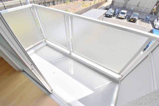 ABODE21のバルコニー|お洗濯にも便利なバルコニー付き