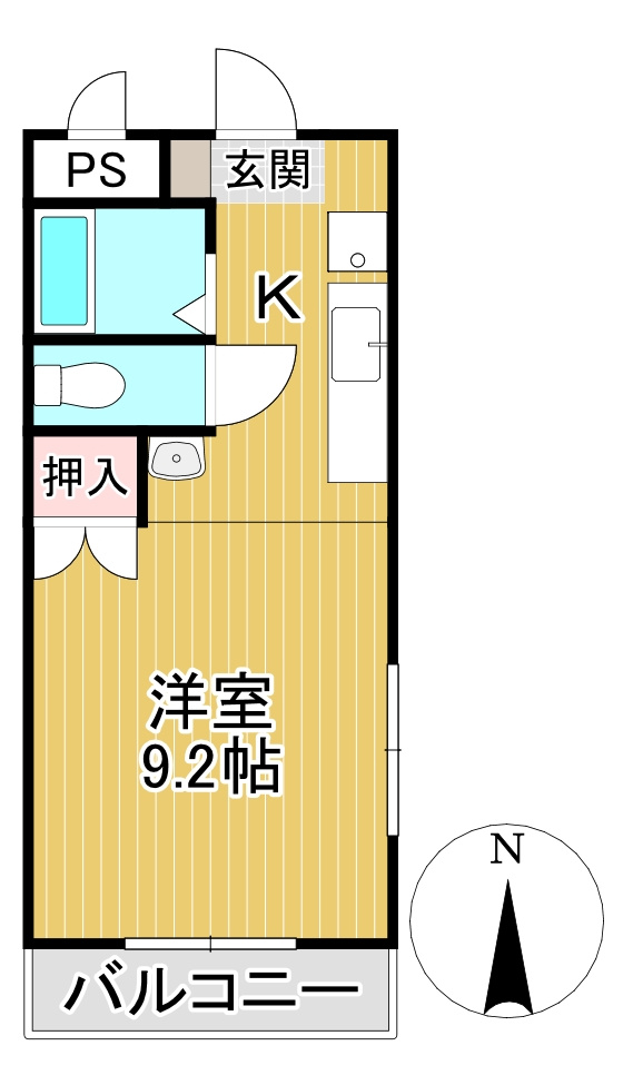 サンアップビルの間取り