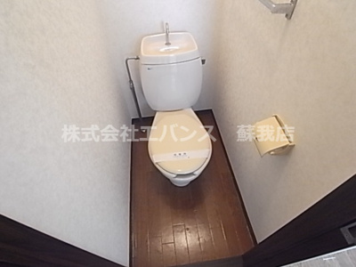【トイレ】 | タウニー浜野Ａ | 落ち着いた色調のトイレです