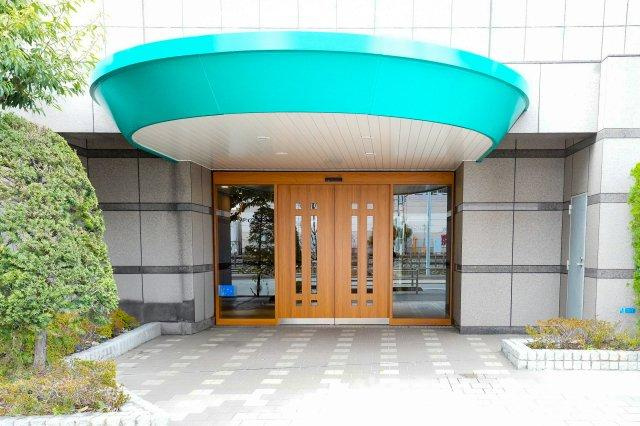 レックス藤沢のエントランス|清潔なエントランスです