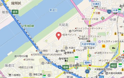 【地図】 | スプランディッド梅田グランノース