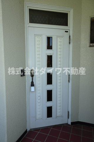 スクエアファースト岡崎の玄関