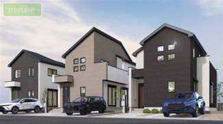 【外観パース】