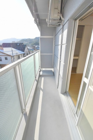 ABODE21のバルコニー