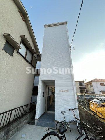 ノイヴェル立花の外観|外観は落ち着いています