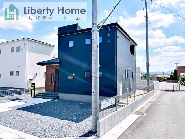 第1笠間市笠間　新築戸建　1号棟の外観