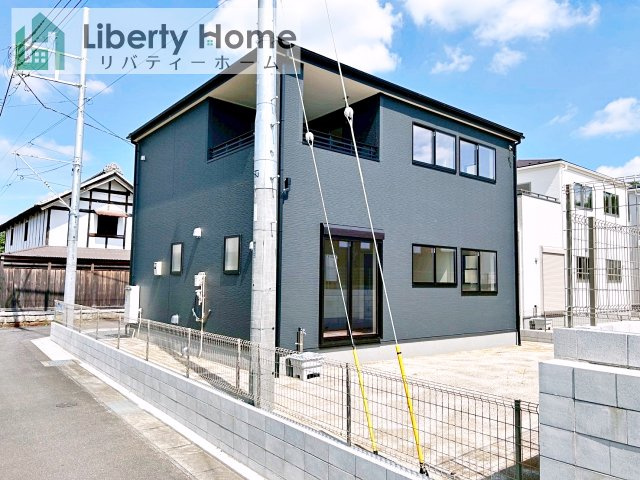 第1笠間市笠間　新築戸建　1号棟の外観