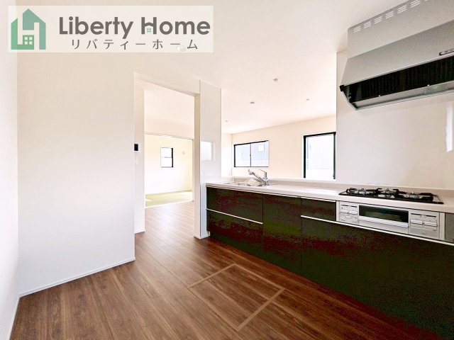 第1笠間市笠間　新築戸建　1号棟のキッチン