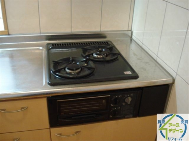 アニヴェルセルⅠのキッチン|パース写真