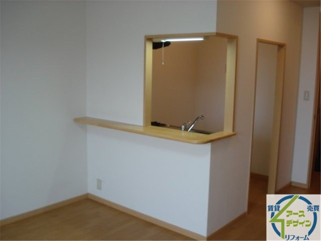 アニヴェルセルⅠのキッチン|パース写真