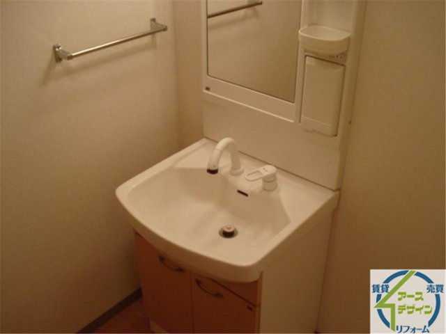 アニヴェルセルⅠの洗面所|パース写真