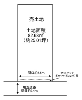 【土地図】 | 本町　売土地 | 南海本線「泉大津」駅まで徒歩約８分！毎日の通勤・通学に便利ですね♪