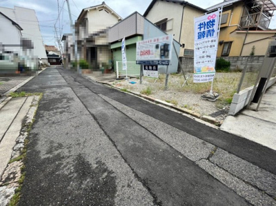 【前面道路含む現地写真】 | 本町　売土地