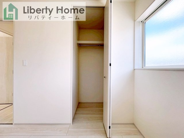 第1笠間市笠間　新築戸建　5号棟の収納