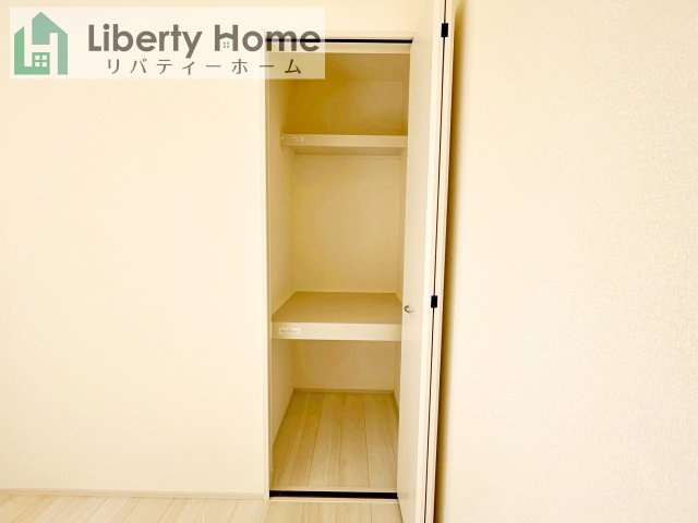 第1笠間市笠間　新築戸建　5号棟の収納