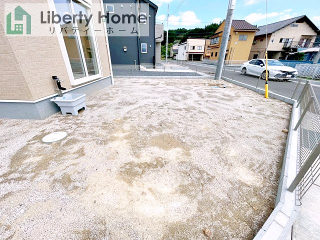 第1笠間市笠間　新築戸建　5号棟の庭