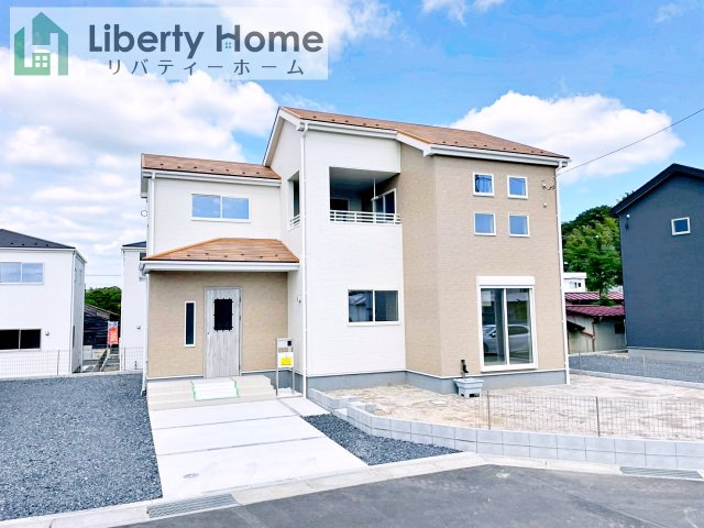 第1笠間市笠間　新築戸建　5号棟の外観