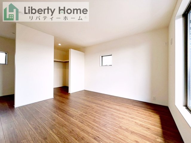 第1笠間市笠間　新築戸建　6号棟の寝室