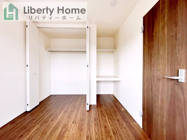 第1笠間市笠間　新築戸建　6号棟の収納