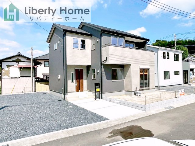 第1笠間市笠間　新築戸建　6号棟の外観