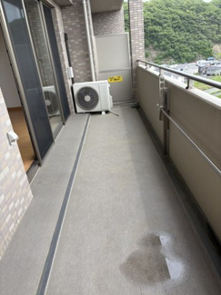 【No.7411】サーパス青葉町/3LDK/最上階のバルコニー