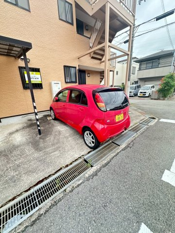 ＥＣハイツの駐車場