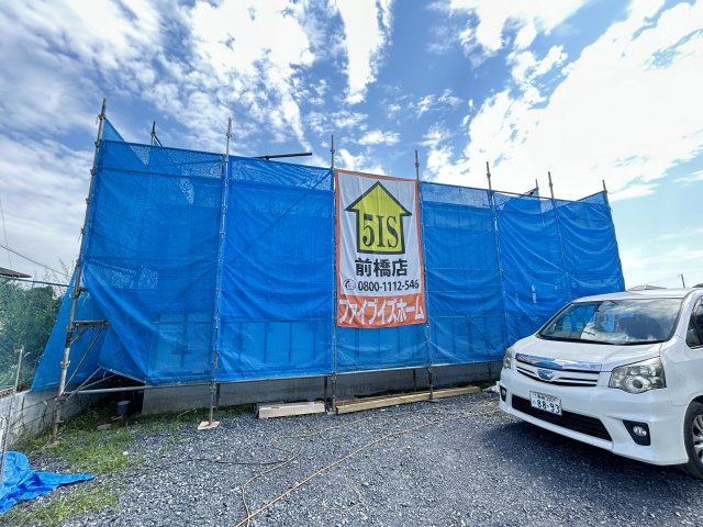 新築　吉岡町北下　4号棟の外観|現地写真　2025年10月完成予定！類似物件のご内覧等、お気軽にお問合せください♪　