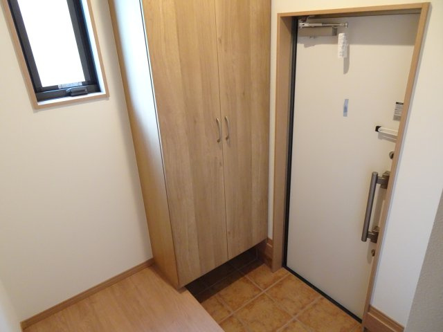 ゆずり葉墨俣貸家の玄関