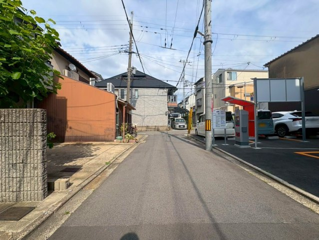 深草寺内町の前面道路含む現地写真