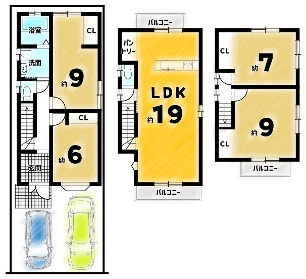 深草寺内町の間取り