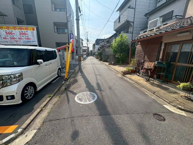 深草寺内町の前面道路含む現地写真