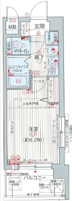 【間取り】 | エステムコート神戸ハーバーランド前3コスタリティ