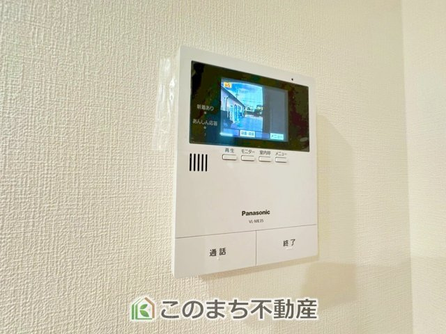 宇都宮市鶴田町　NordicStyleモデルハウスの設備|ＴＶモニター付きインターホンで防犯面もしっかり安心♪
