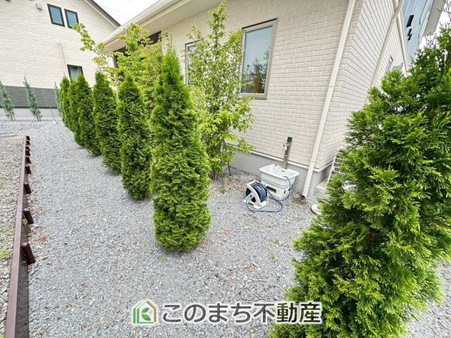 宇都宮市鶴田町　NordicStyleモデルハウスの庭