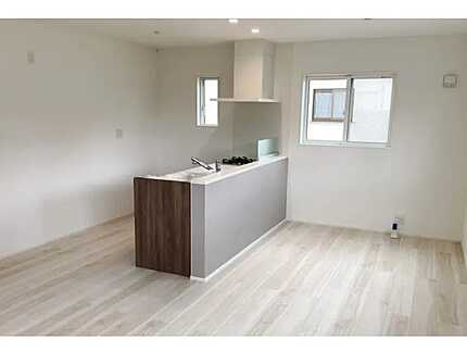 広島市西区観音新町1丁目　新築一戸建て(全2棟)の居間・リビング