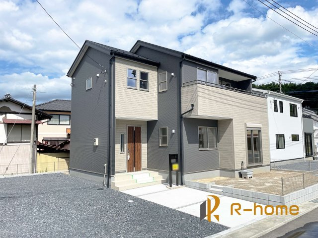 第1笠間市笠間　新築戸建て　6号棟の外観|ご予約を頂ければ、『平日』はもちろん『早朝』や『夜間』もご見学可能です♪お気軽にお申し付けください♪